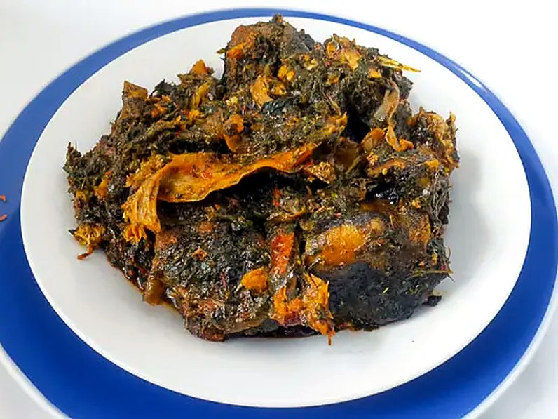 A bowl of afang soup